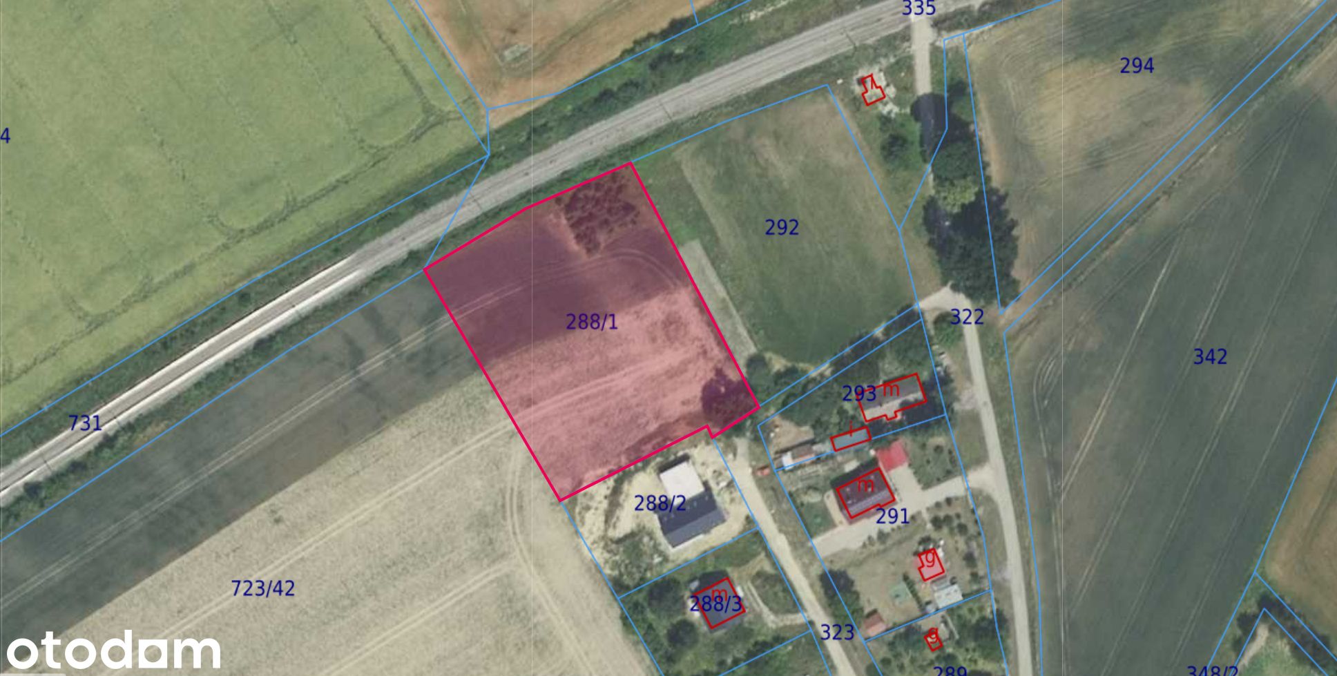 Działka 4040 m² | Nowy MPZP | Media przy działce | Widok na Pałac — Kamieniec Ząbkowicki