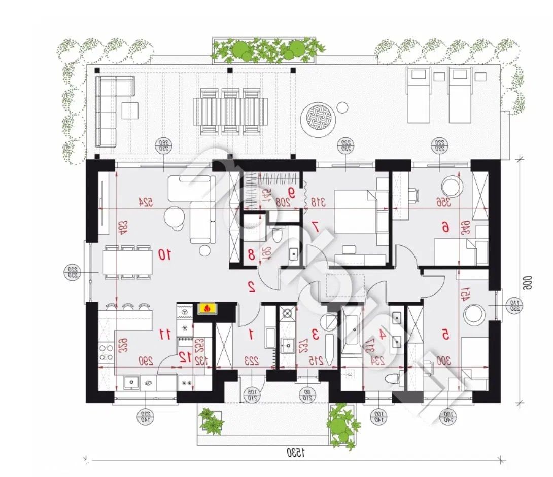 Nowy dom 105 m², ul. Wysoka Bielawa, działka 675 m², malowniczo — Bielawa