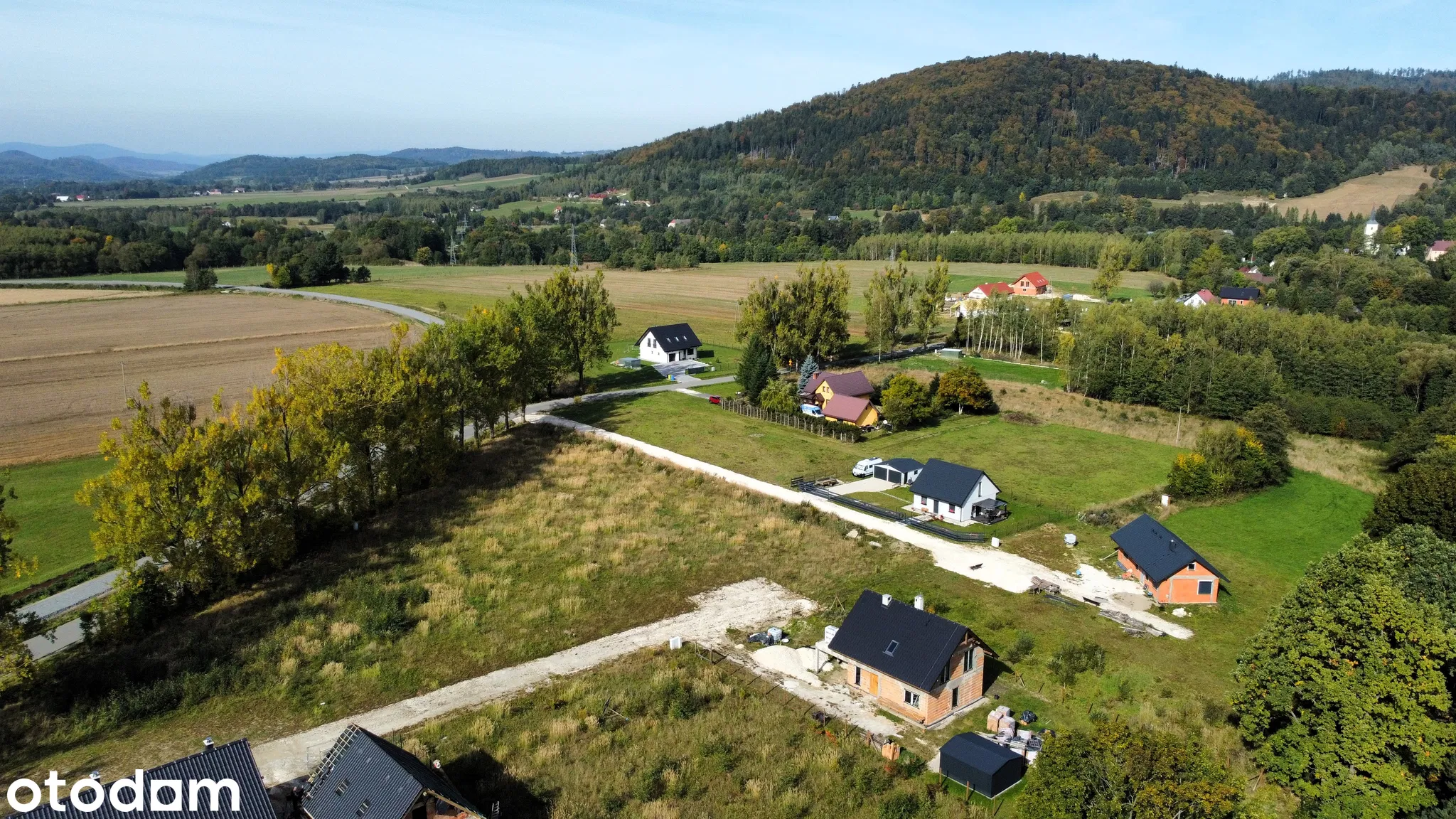 Radochów | 2 działki po 1000 m² | MPZP | widok — Radochów