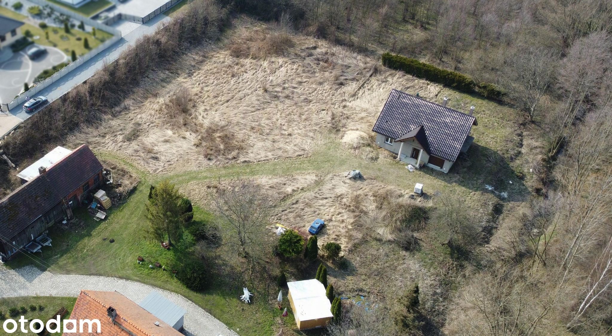 Działka budowlana – 2 domy jednorodzinne | Niemcza | 2174 m² — Niemcza